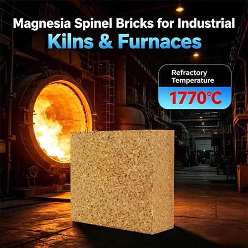 Els maons d'espinela de magnesi per a forns i forns industrials milloren el rendiment a alta temp...